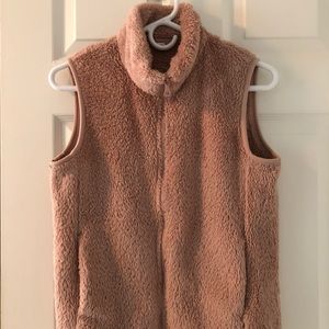 Light Brown Cozy Vest